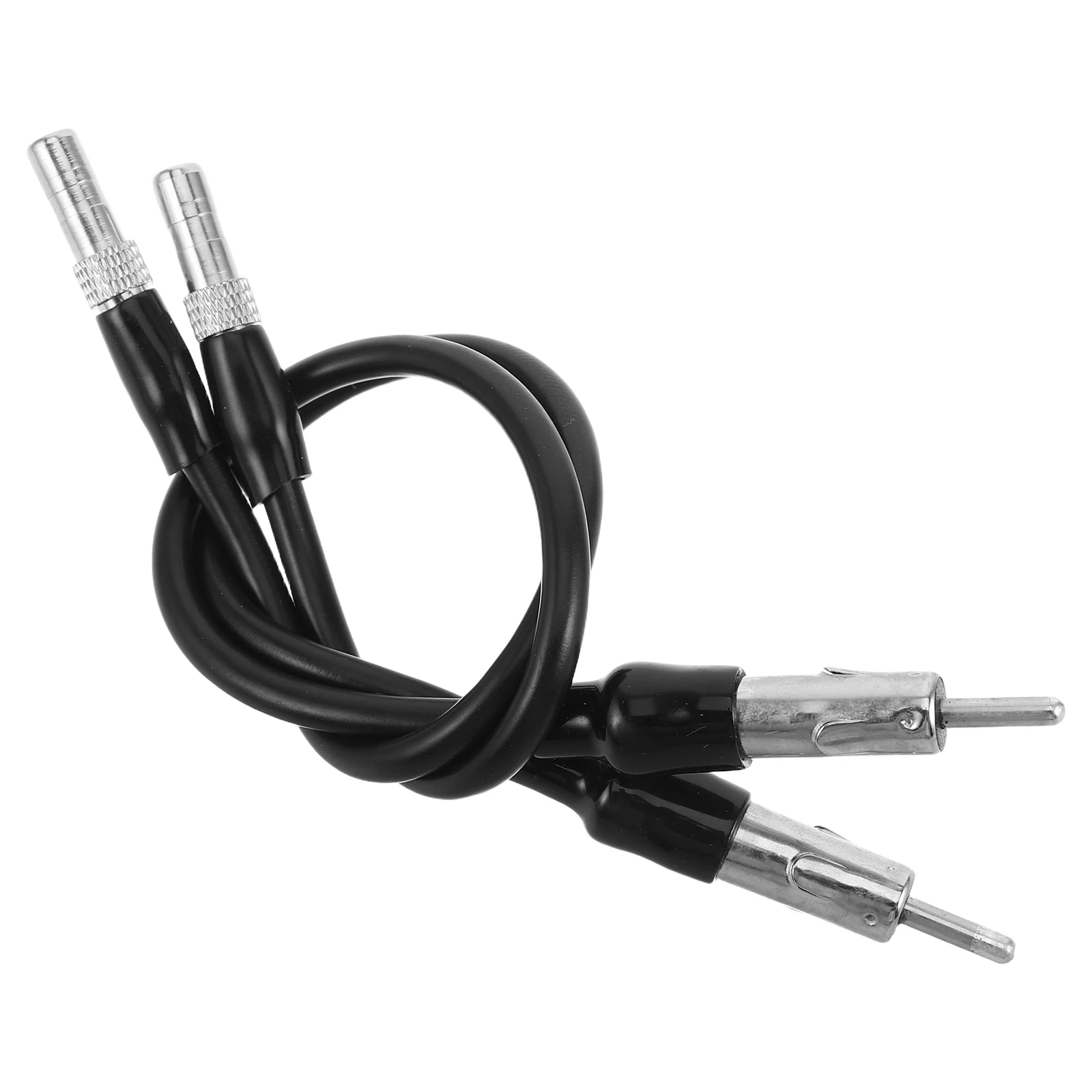 

2Pcs Car Audio Modification Line FM Antenna Adapter Spiral Connector Universal For Radio Signal