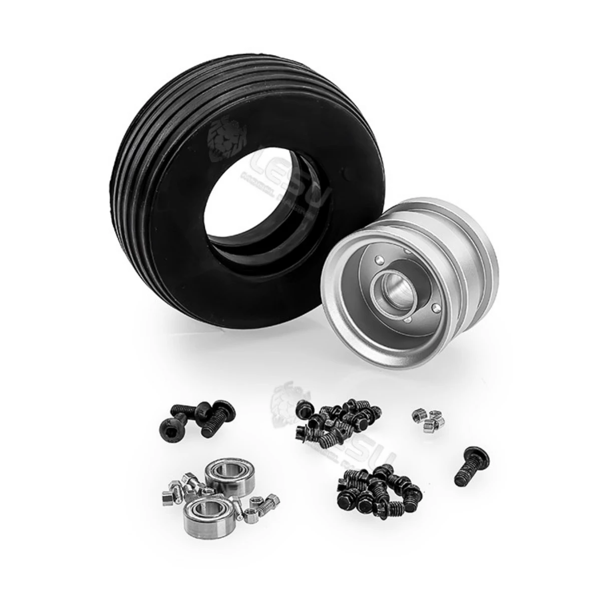 

Модель колеса и шины Lesu (1 шт.) для радиоуправляемого погрузчика Lesu Aoue225A 1:14