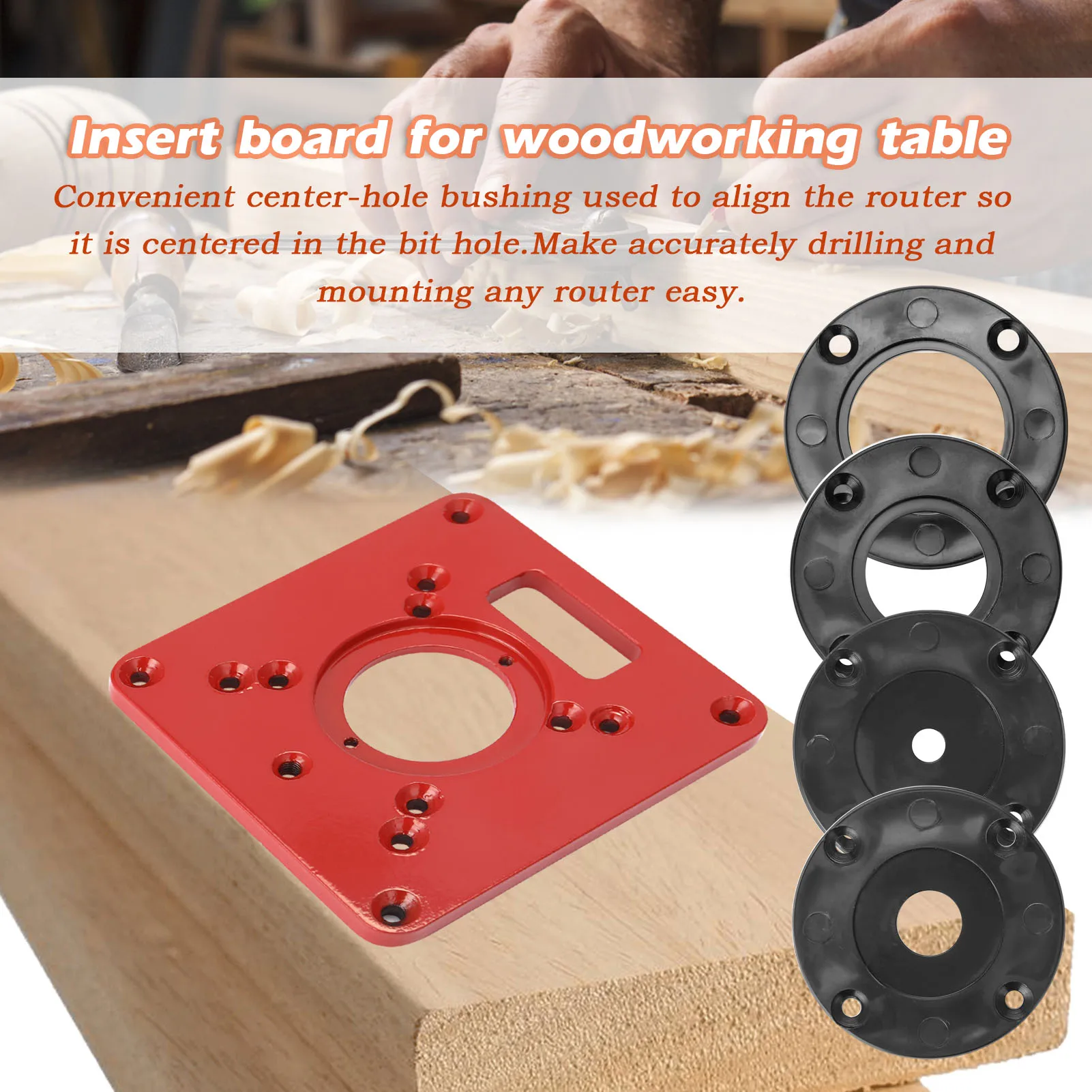 Multifunctional Router Table Insert Plate Woodworking Benches Aluminium Wood Router Trimmer Models Engraving Machine