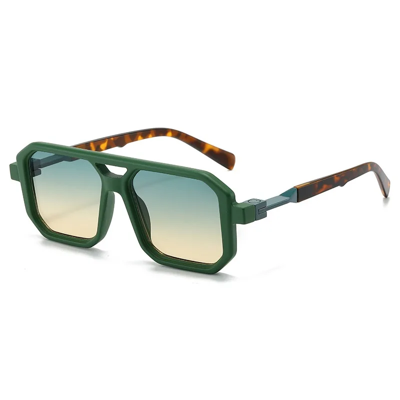 Nuevas gafas De Sol cuadradas De piloto para mujer y hombre, gafas De Sol Retro De marca para mujer, gafas De Sol De lujo a la moda Vintage, gafas De Sol femeninas UV400