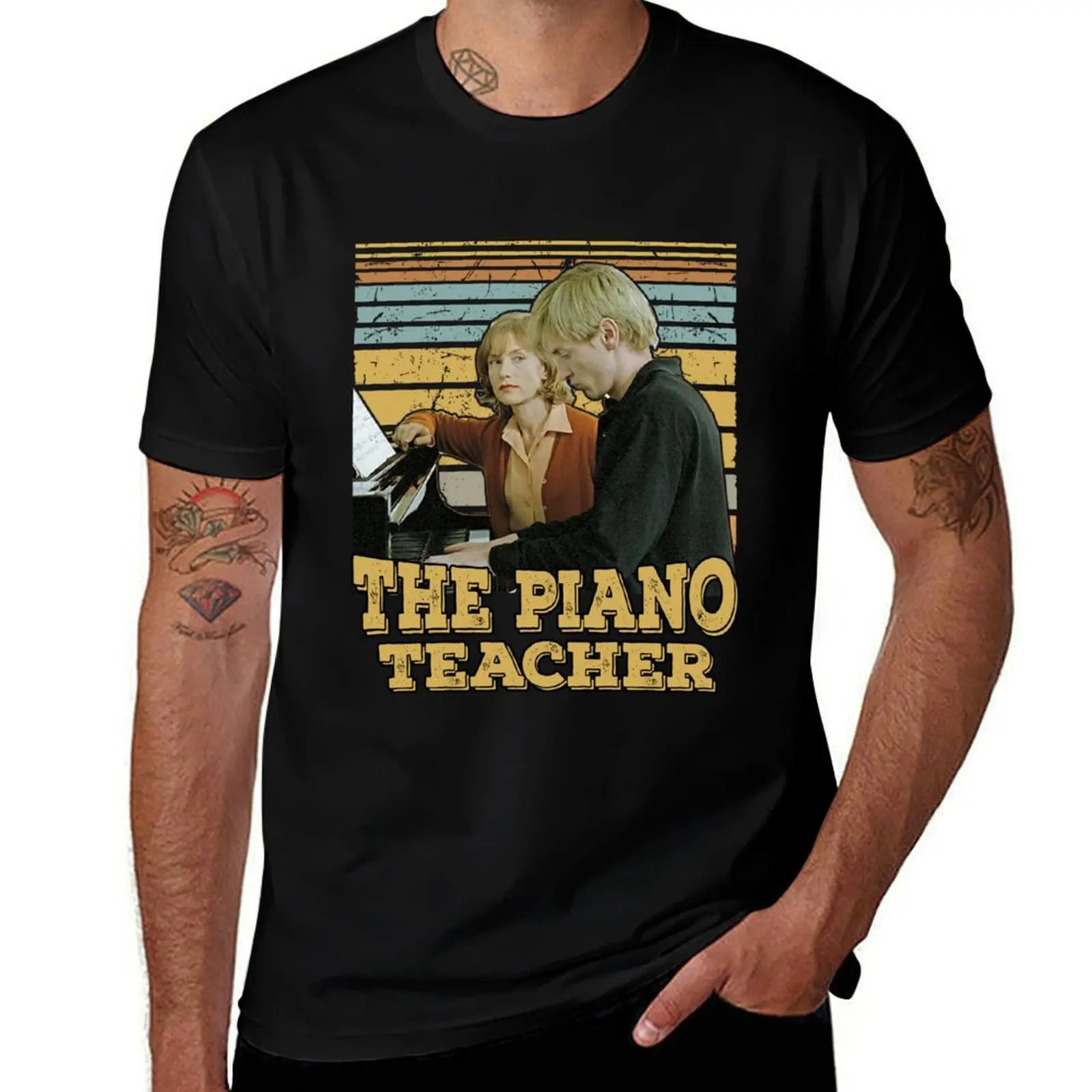 

The Piano Teacher Retro T-Shirt Personalized t-shirt oversize t-shirts man T-shirts oversize tshirts for men