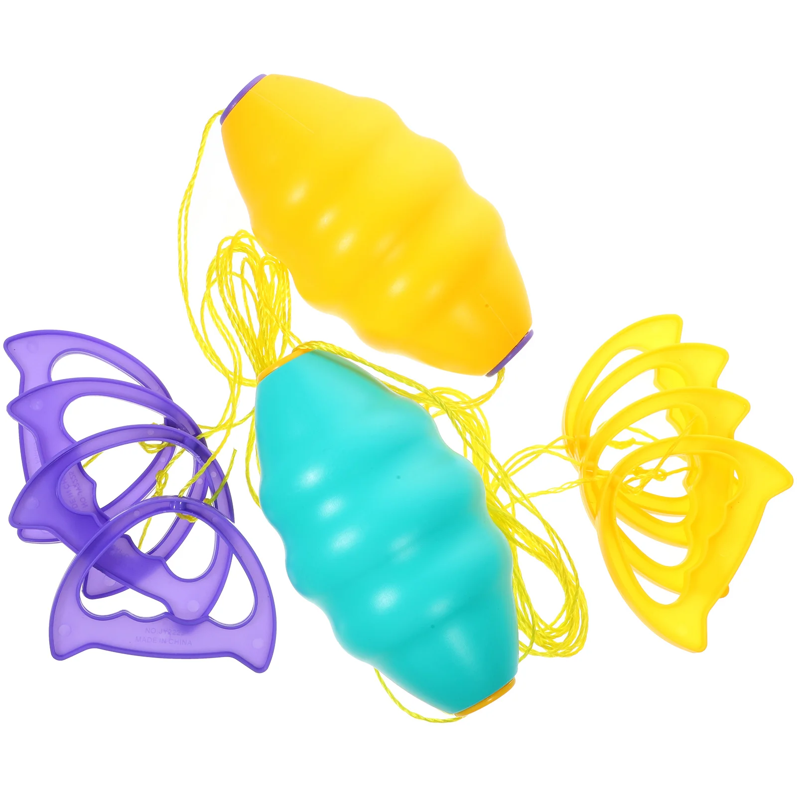 

2Pcs Hand Draw Balls Plastic Kids Outdoor Game for Family Parties Exercise Coordination Cooperative Pulling Fun Lightweight Play