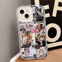 Y2k Hot Japanese Girl Phone Case For Samsung Galaxy S24 S23 S22 S21 S20 S10 Note20 Note10 FE Ultra Plus 4G 5G Clear Back Cover