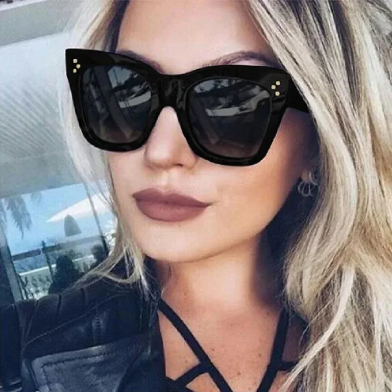 Square Retro Sunglasses Women Men Designer Outdoors Vintage Sun Glasses Female Male Fashion Mirror Punk Shades Oculos De Sol