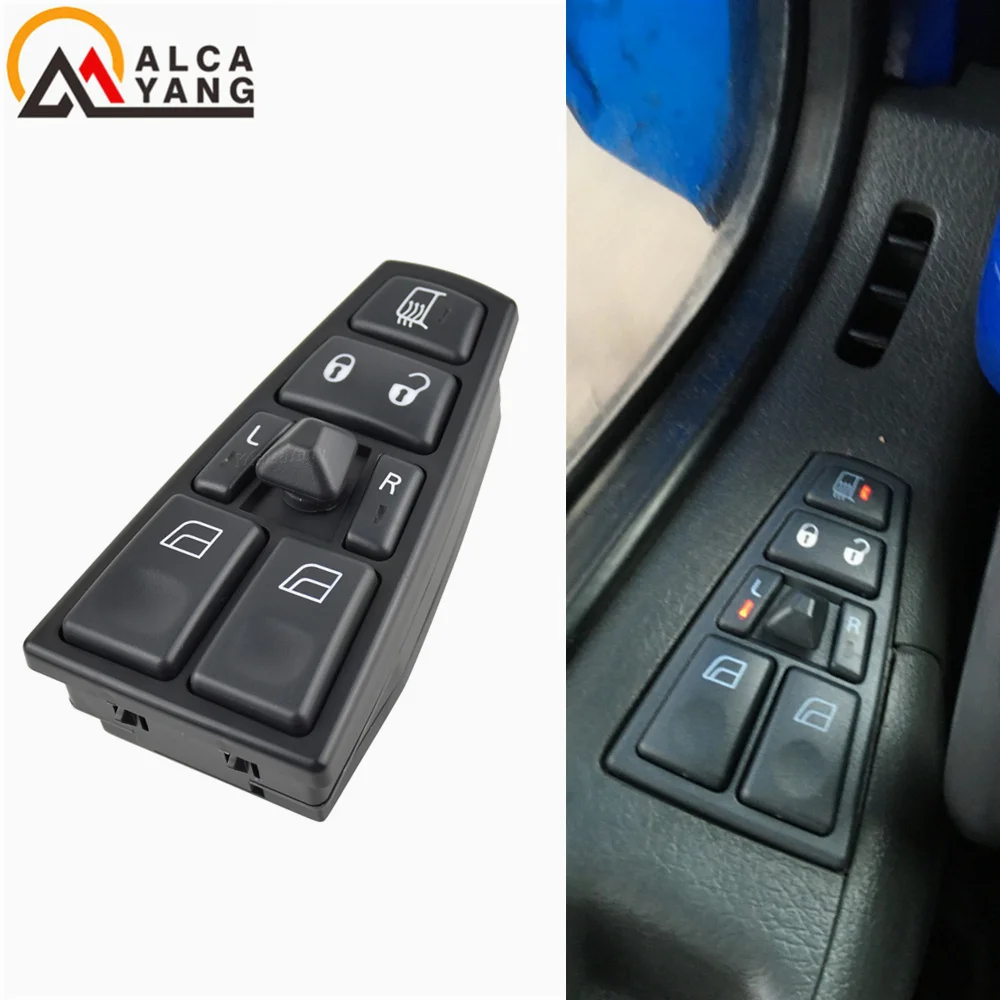 Window Lifter switch driver's side For VOLVO FH12 FM12 FM9 FH FM VNL Master Power Window Switch 2004-2012 car styling