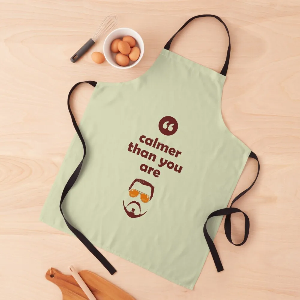 

Calmer than you are Apron Household Items Useful Things For Kitchen For Man Haircut professional kitchen Apron