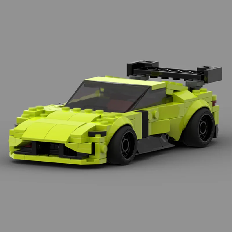 سرعة سباق السيارات نموذج MOC قوالب بناء V12 فانتاج هايبركار وحدات التكنولوجيا الأطفال هدايا العيد تجميع اللعب البدلة #2