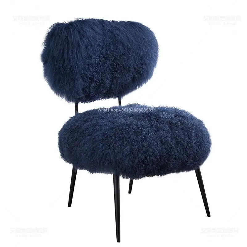 

Hot Home, Nordic, Leisure Chair, Sofa Chair, Bedroom, Dressing Chair, Living Room, Light Luxury, Stool