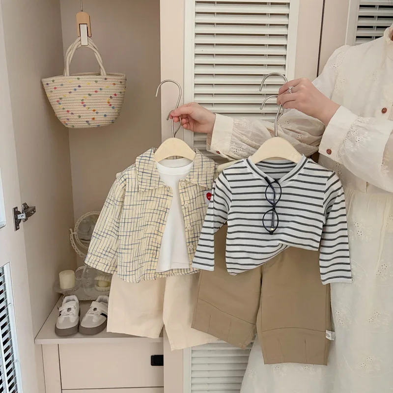 2026 Autumn New Baby Casual Pants Solid Girls Loose Trousers Toddler Boys Cotton Harem Pants Children Clothes