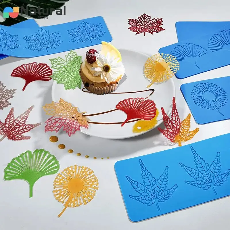 

Листья, кружево, одуванчик, кленовые листья, силиконовая форма для декора торта, конфеты, печенье, лед, шоколад