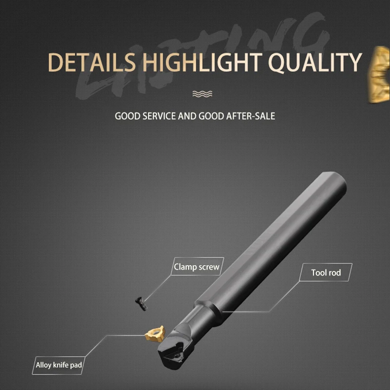 KaKarot Internal Thread Turning Tool Holder SNR0020R22 SNR0025S22 SNR0032T22 SNL0020R22 SNL0025S22 Carbide Inserts 22ER 22IR