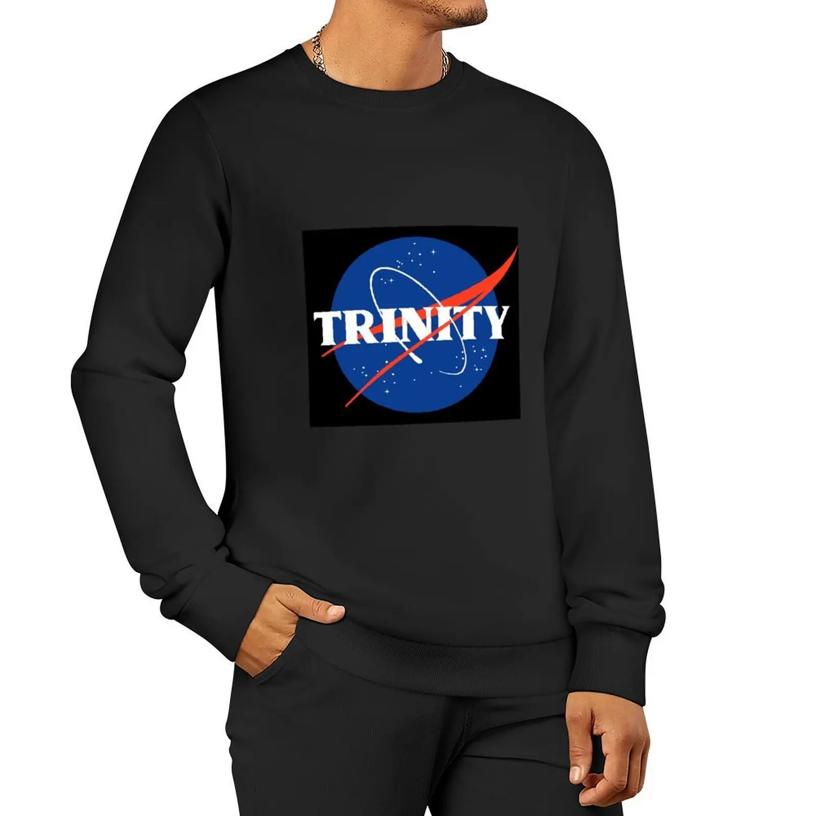 Space Trinity Pullover men's sweat-shirt mens designer clothes tracksuits korean clothes sweatshirt