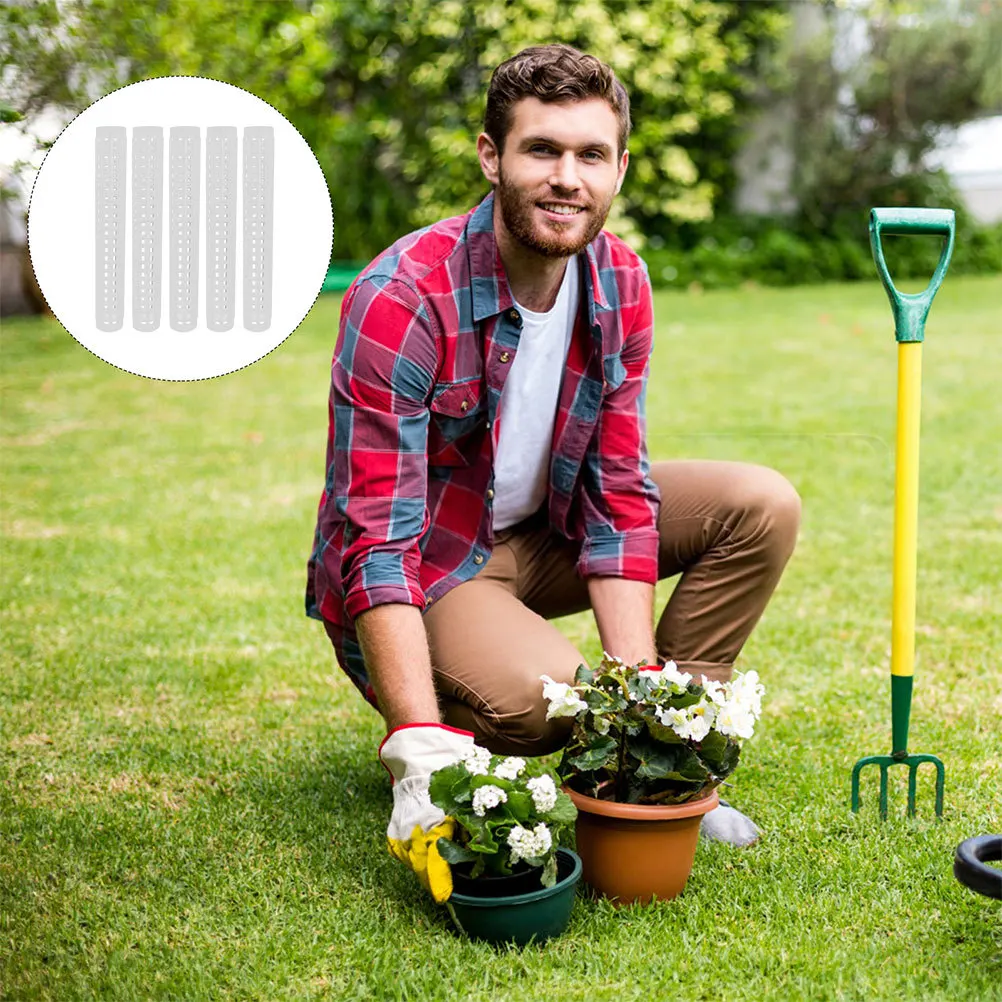 

5Pcs Moss Pole Plant Supports for Wisteria Melon Vegetables Indoor Outdoor Garden Supply Climbing Holder Plastic Moss Pole