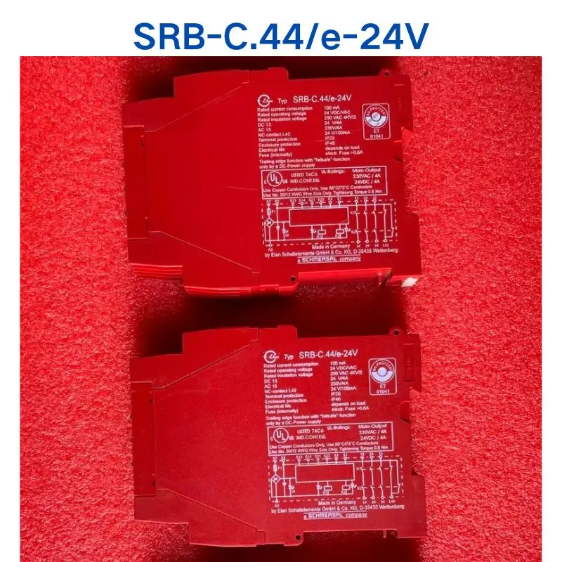 90%new SCHMERSAL relay SRB-C.44/e-24V