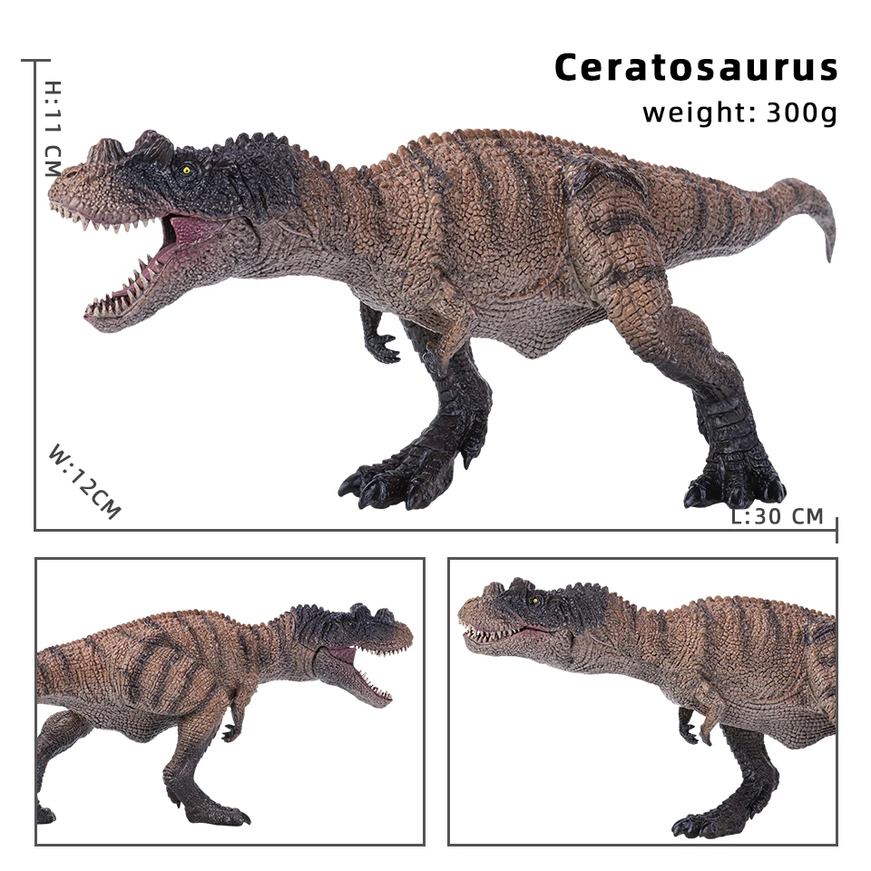 Hitwo prä historische Jurassic Indominus Rex Action figuren offenen Mund wilde Welt Tiere Modell PVC hochwertige Spielzeug für Kinder Geschenk – Detail 12