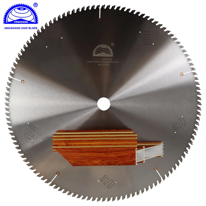

HOT Wholesale 1450mm Industrial Grade Aluminum Cutting Tct Circular Saw Blades Large Carbide Tipped Disc with White Finishing