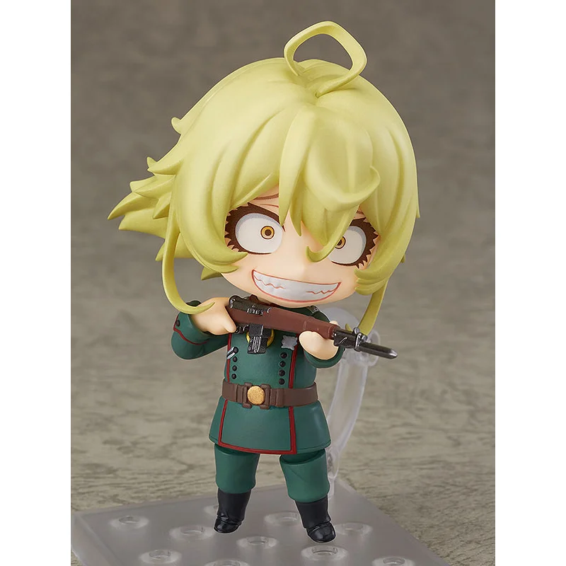 ในสต็อก Good Smile GSC 784 Nendoroid Youjo Senki Tanya Degurechaff อะนิเมะแอ็คชั่นรุ่นของเล่นสะสมของขวัญ