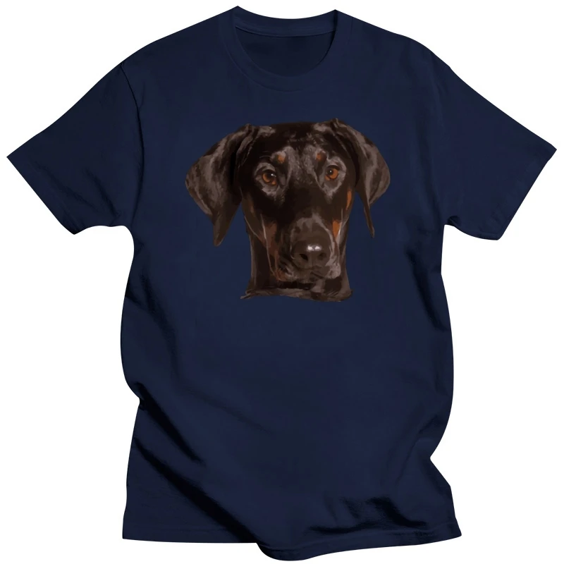 Print Dobermann - Doberman Pinscher Tshirt For Men Letter Adult T Shirts 2019 Oversize S-5xl