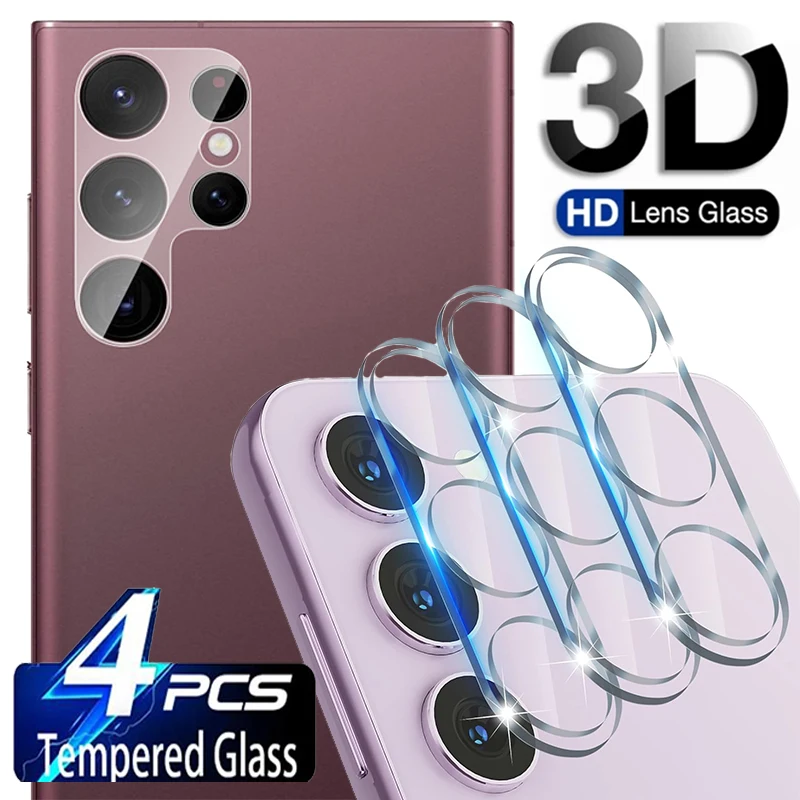 Camera Protector Tempered Glass For Samsung Galaxy S24 Plus Ultra 5G Phone Back Lens Protective Glass Film Accessories