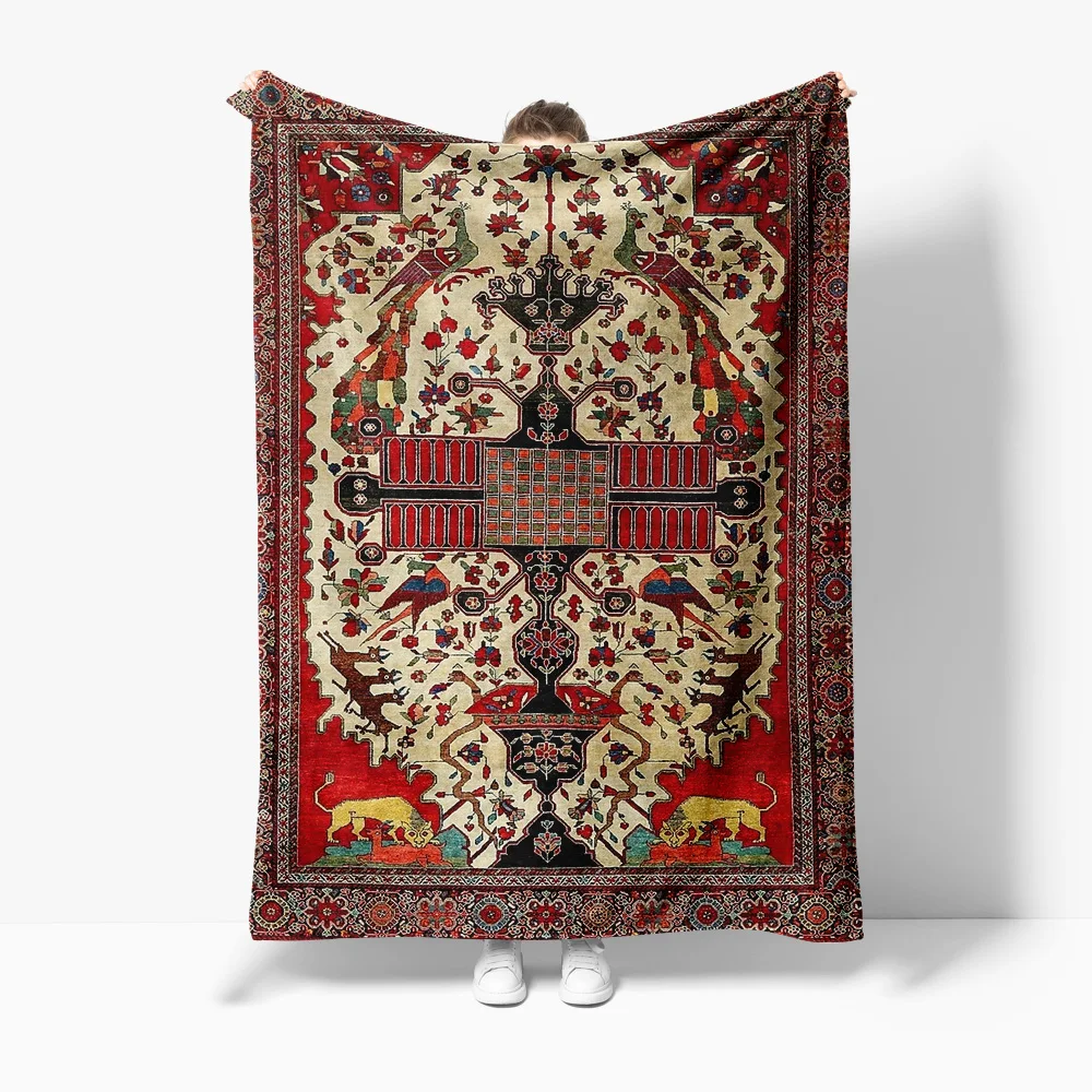 

Винтажный этнический ковер Kilim, традиционный персидский ковер, шерстяной ковер ручной работы, домашний декор, настенный чехол для подушки