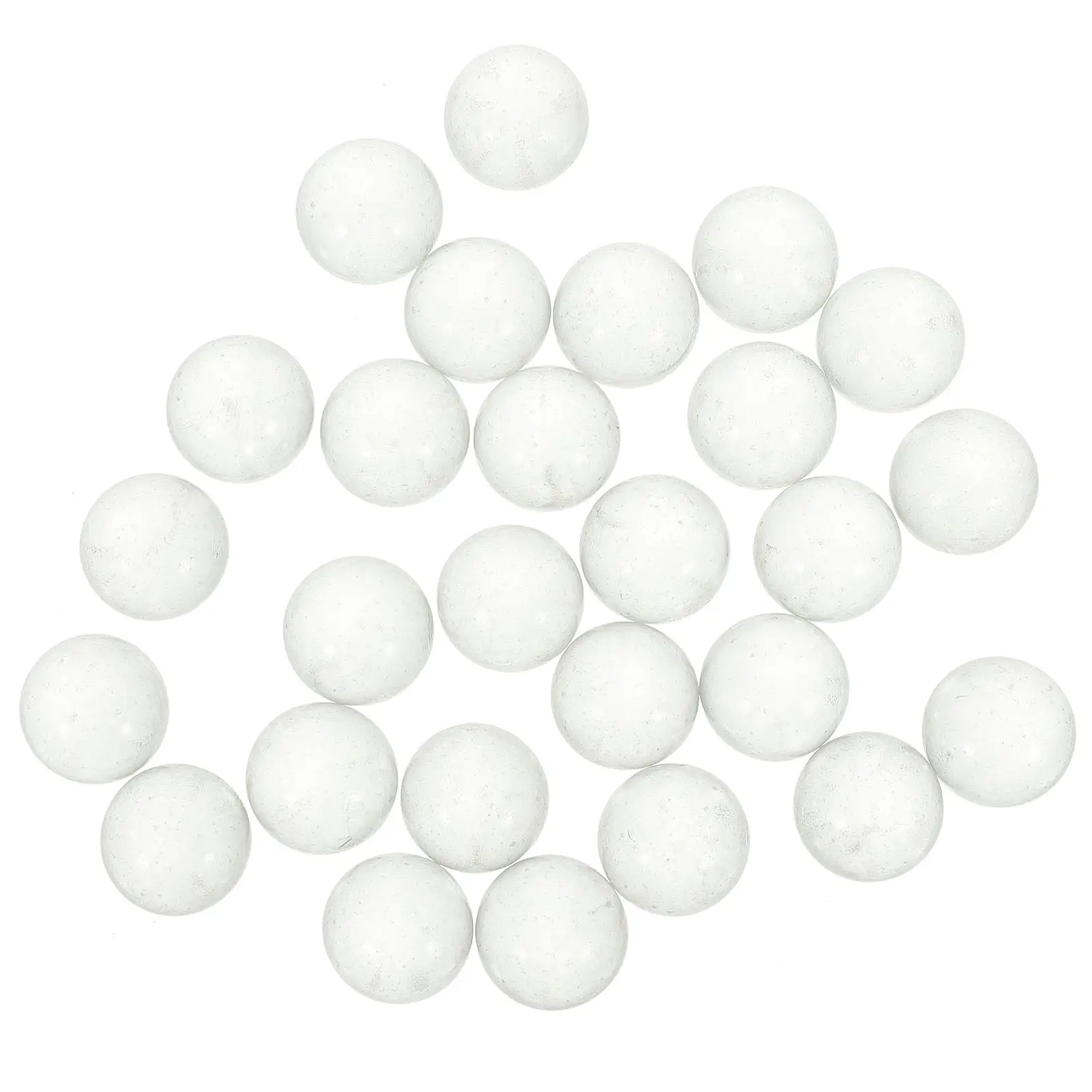 

90pcs Clear Glass Beads 16mm Solid Transparent Marbles for Fish Tank Decor Vase Filler Crafts Floral Arrangements
