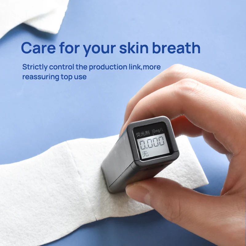 60Pcs/Set Disposable Makeup Cotton Water Saving Cotton Pads Skin Friendly Facial Cotton Pads Wipes Soft Makeup Remover Pads