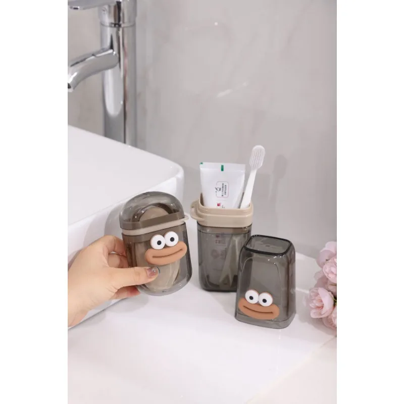 Multifunctional Soap Holder Two-in-one Soap Dish with Lid, Soap Box, Portable Waterproof Travel Home Bathroom Saver Holder Item