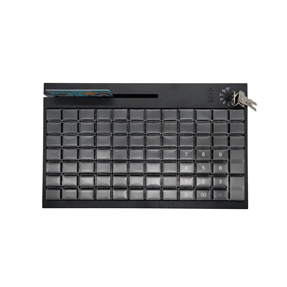 kbkb KB84 keyboard, supports programmable MSR setting for the header