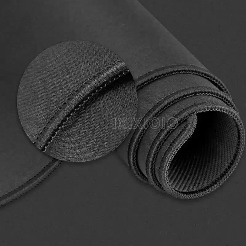 Mauspad Gaming Schwarz und Rot Samurai Schwert Printon Nachfrage Mousepad XXL Büro Teppich Naturkautschuk PC Desktop Mauspad