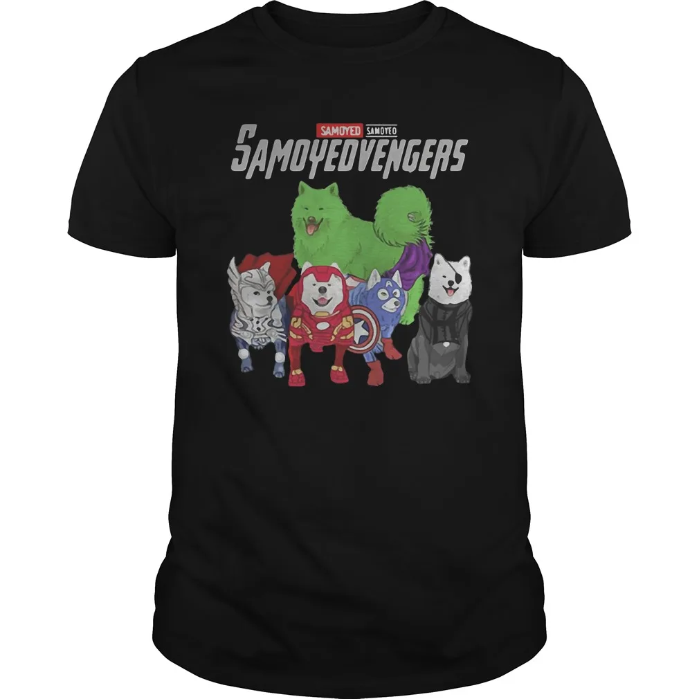 Superhero Samoyed- Funny Dog Lovers Gift T Shirt. New 100% Cotton Short Sleeve O-Neck T-shirt Casual Clothing Mens Top