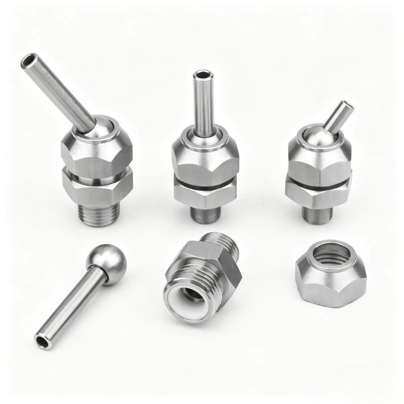 CNC Machine Tool High Pressure Universal Adjustable Stainless Steel Extended Reach Coolant Spray Nozzle Milling Lathe