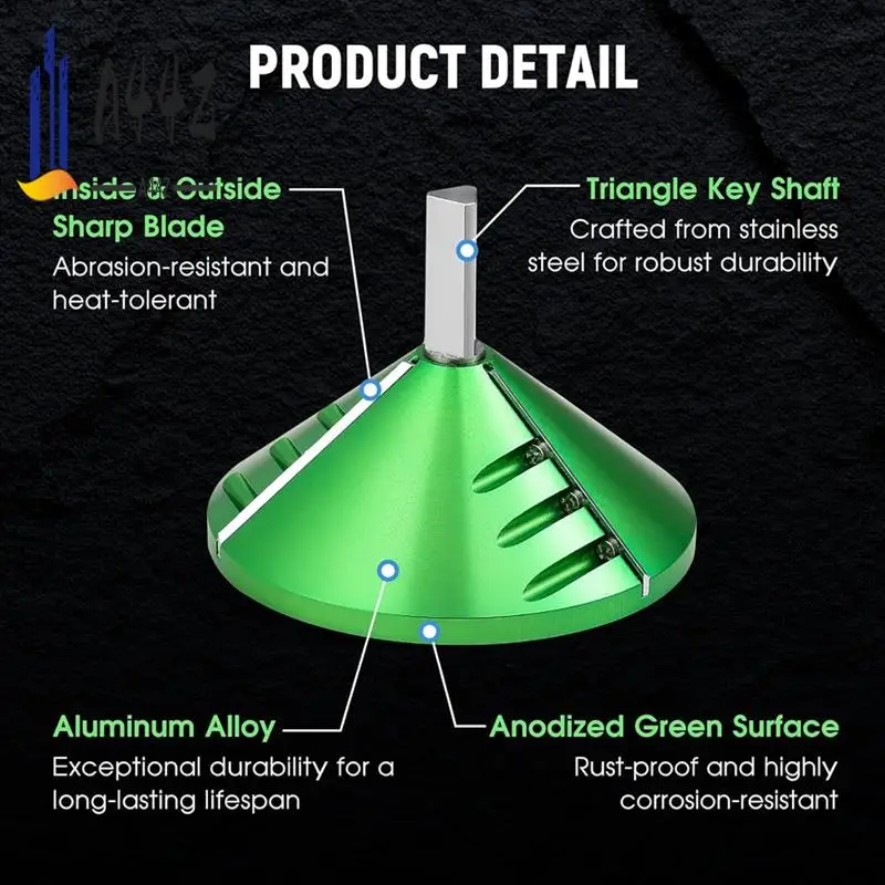 

A44Z-2 In 1 Inner-Outer Pipe Deburring Tool,PVC Pipe And Tubing Chamfer Tool,Pipe Deburring Reamer For OD 0.75 Inch To 3 Inch