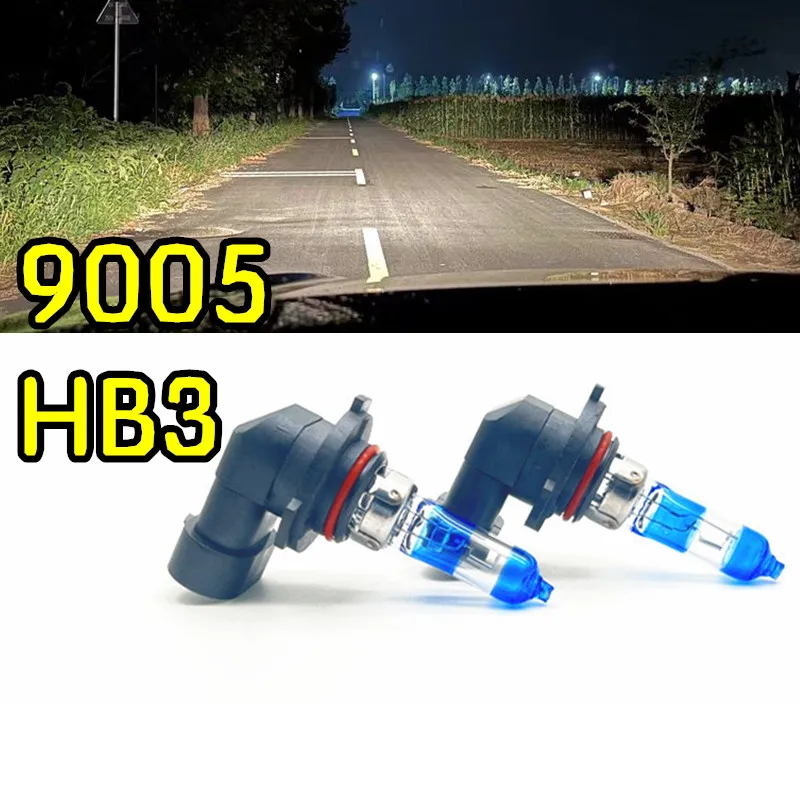 

2pcs 9005 HB3 Night Walker Halogen Bulb12V Warm yellow light 65W Car Fog 4000K Head Lamp Car Light 12V Car Halogen Light Bulb