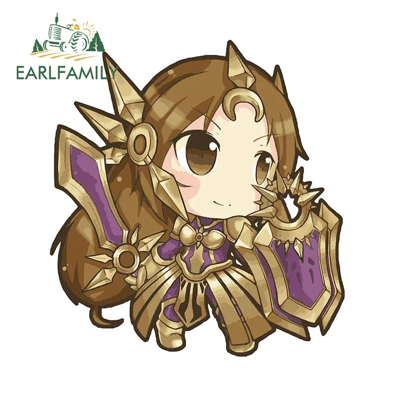 EARLFAMILY جامعة الأساطير LOL ليونا ملصقات السيارات الكتابة على الجدران الرسومات دراجة نارية شارات الفينيل أنيمي واقية من الشمس اكسسوارات السيارات #3