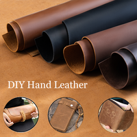 Top Cowhide Leather Pieces Square Fashion Leather Arts Gifts DIY Genuine Cowhide Leather Tooling Crafts Upholstery