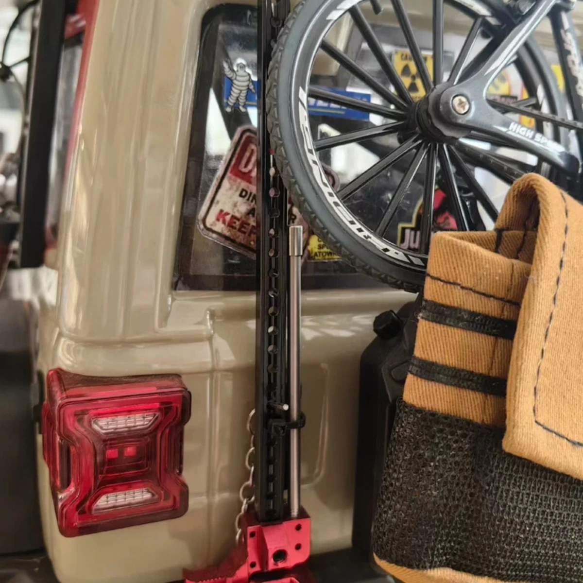 أجزاء تعديل جسم RC لسيارة زاحفة RC بمقياس 1:7 mk07 #5