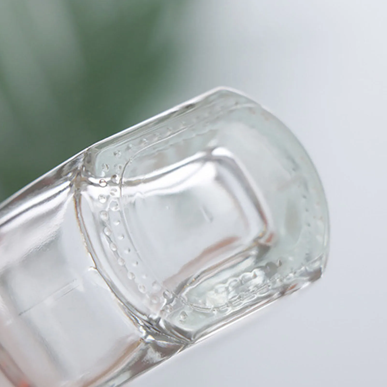 30/50ml Essential Oil Roller Bottles EmptyTransparent Glass Roll On Bottle Travel Sample Essential Oil Vials With Roller Ball