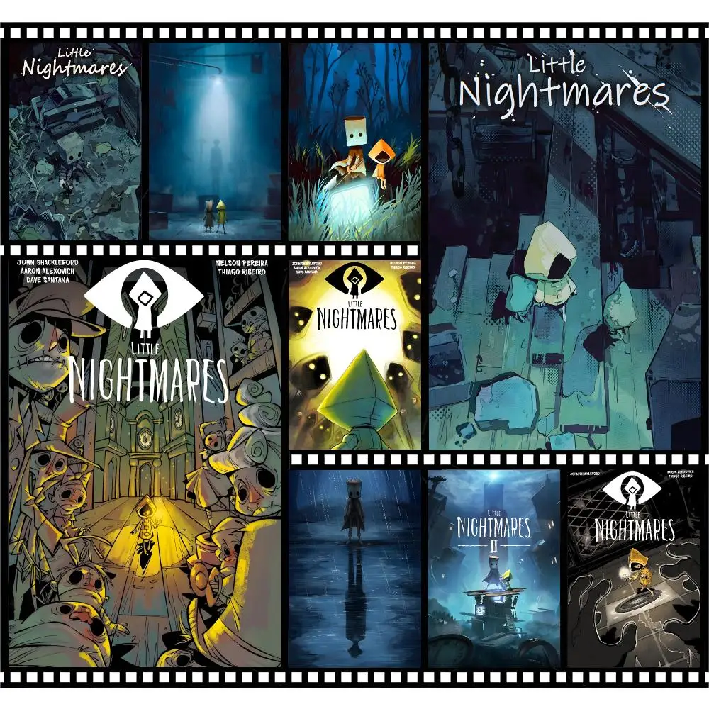 Eerie Dreamlike Game Little Nightmares Poster Premium HD Decor Wall Art for Interior Room Makeover Home Accents Gift