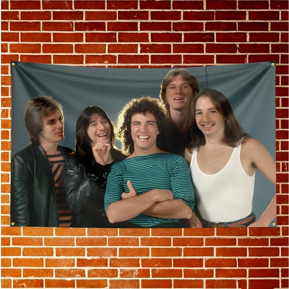 Journey band Music Flag Banner For Fan Cave Watch Party Tailgate Gathering Indoor Outdoor Backyard Home Festival Ornament Supply