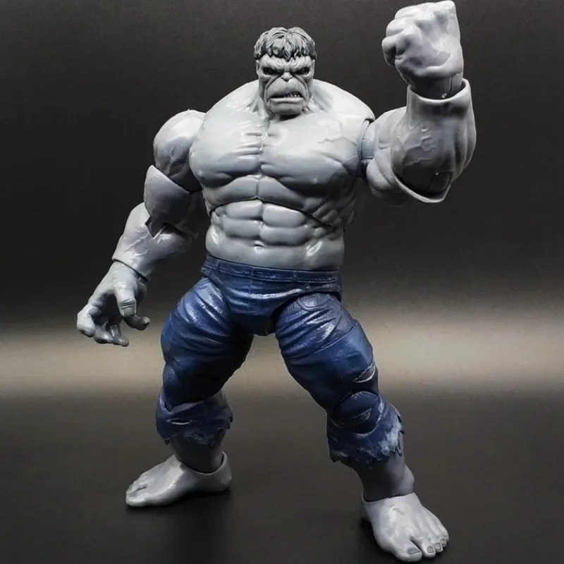 23ซม.Marvel Avengers Hulk Action Figure Joint Mobile Fury Hulkตุ๊กตาของเล่นเดสก์ท็อปเครื่องประดับของขวัญวันเกิดอะนิเมะรูป