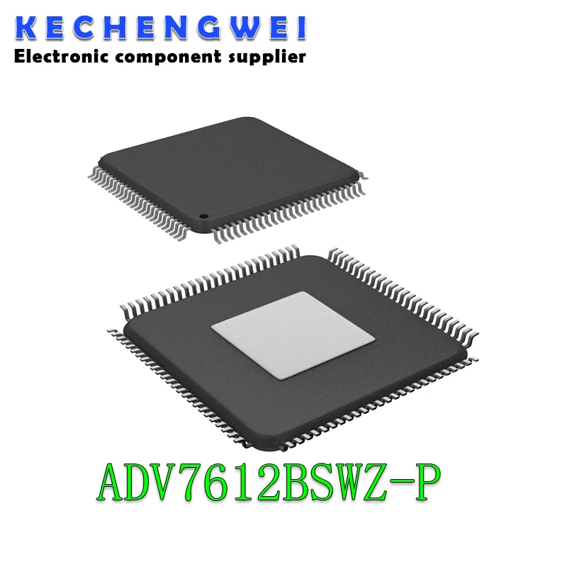 2pcs/lot ADV7612BSWZ-P ADV7612BSWZ ADV7612 QFP100 IC