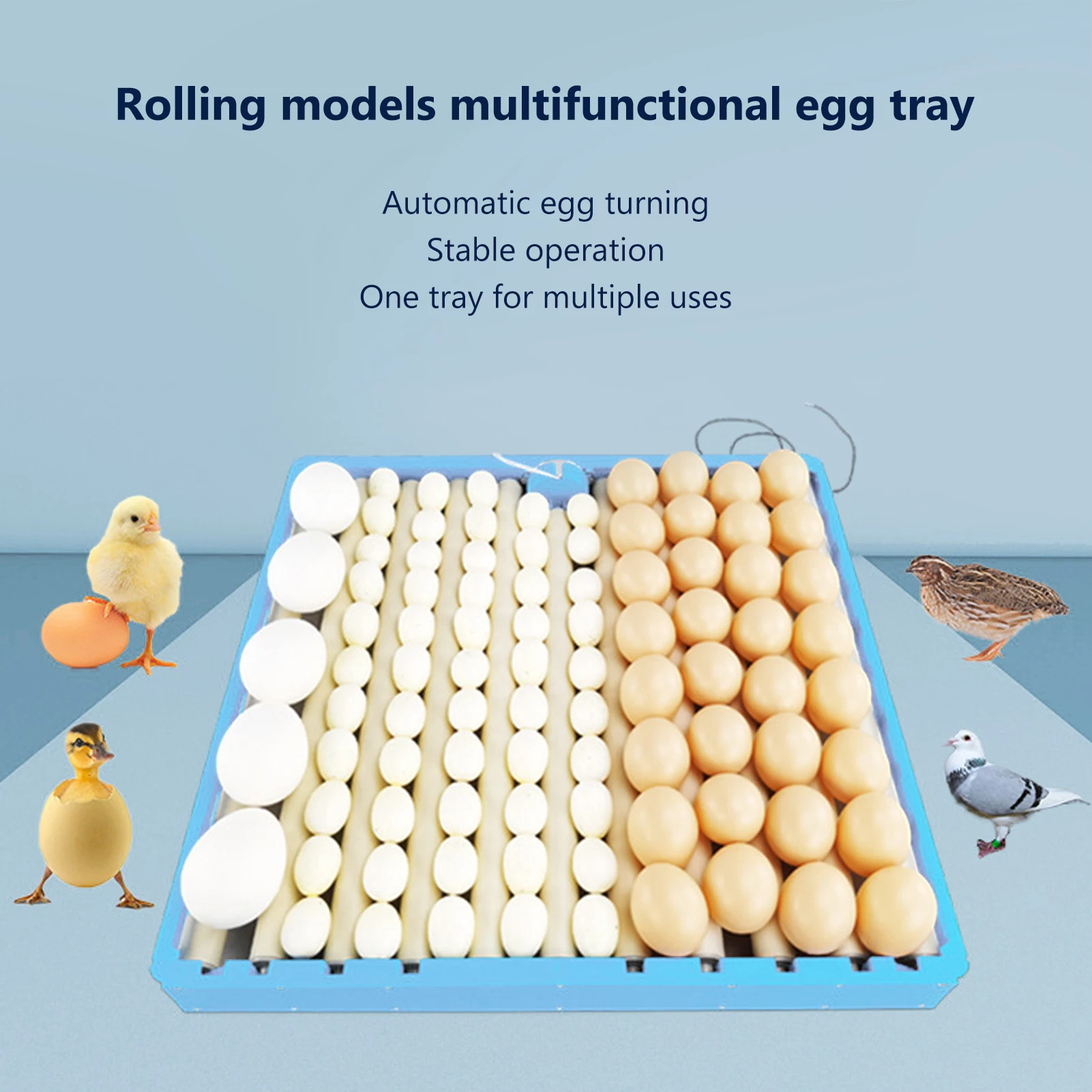 

Автоматический многофункциональный лоток-переворотчик для инкубатора яиц, 220В переменного тока, для домашней птицы