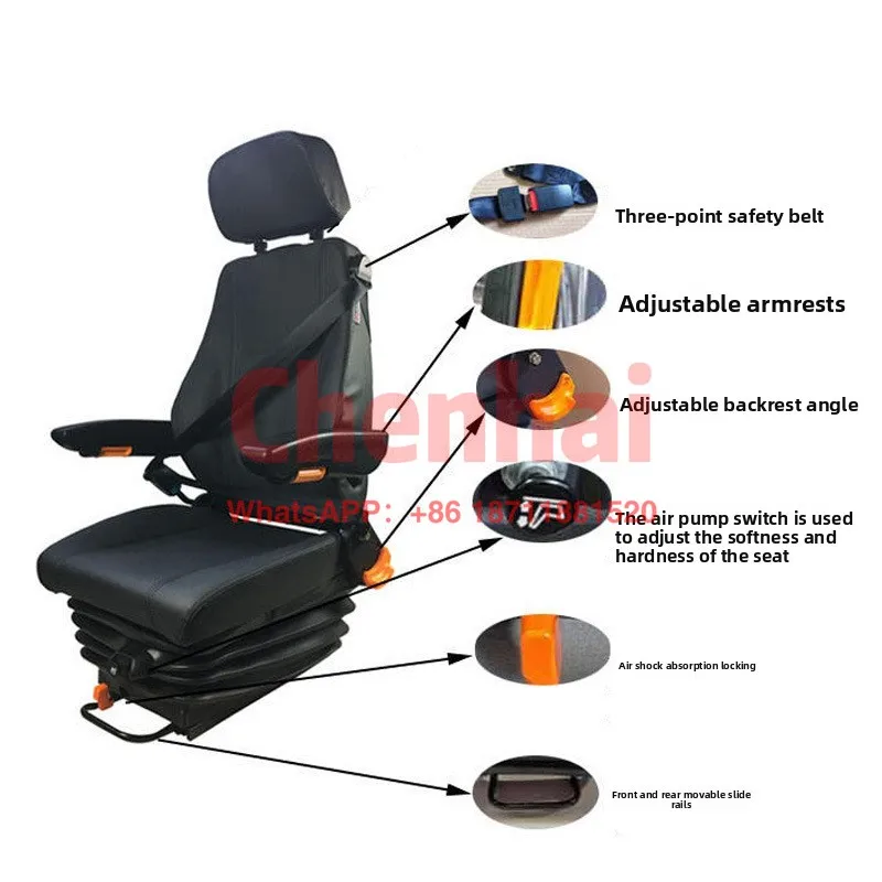 Customized 12V/24V Self-inflating Pump Airbag Shock Absorption Lifting, Mining Truck, Corn Machine, Agricultural Machinery Pneum