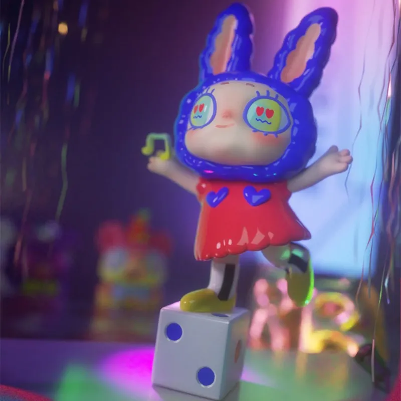 Neue Agan Elektronische Musik Party Serie Anime Action Figure Erraten Tasche Ornament Figuren Wohnkultur Desktop Puppe Modell Mädchen Geschenk