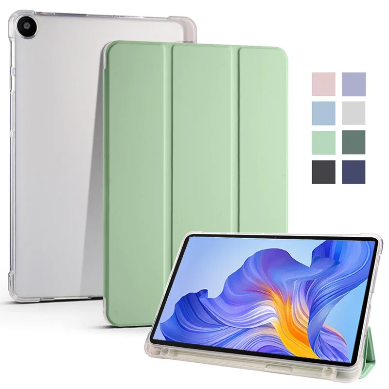 

Чехол для Honor Pad X8 с держателем для карандашей, тройная искусственная кожа, мягкая задняя подставка для планшета, чехол для Honor Pad X9 Honor Pad X 8 X8