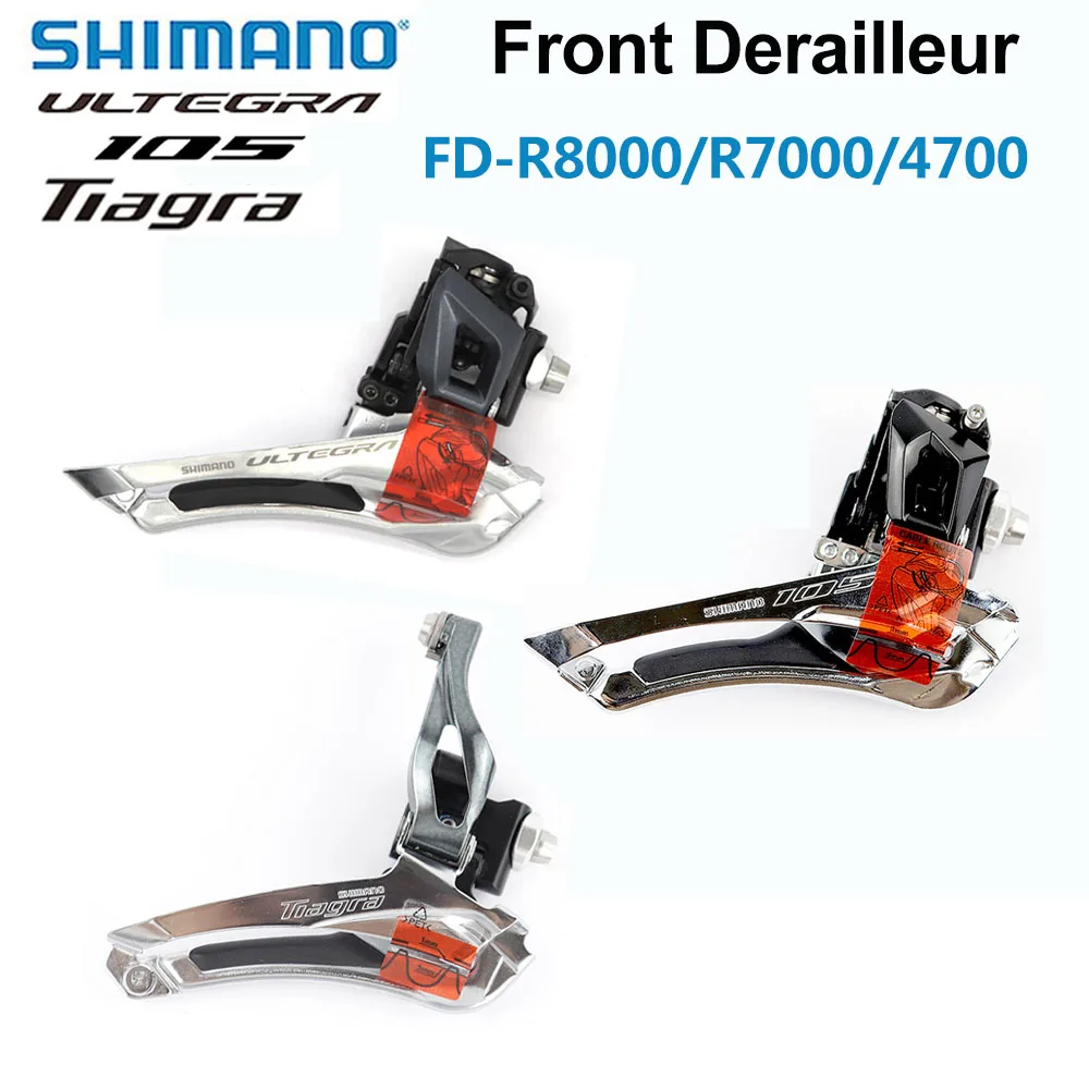 Shimano ULTEGRA 105 Tiagra FD R8000 R7000 4700 2x11 скоростей 2x10S Передний переключатель для велосипеда R7000 4700 Передний переключатель 6800
