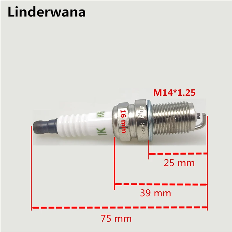 ZFR5FGP BKR6E Car Engine Ignition Spark Plug For OPEL VAUXHALL CORSA B MOKKA ADAM INSIGNIA ASTRA GTC J MERIVA  SIGNUM OMEGA B