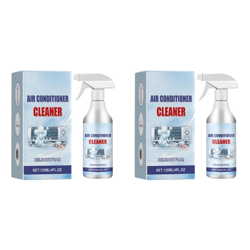 Многоцелевой очиститель кондиционера, 120 мл, пенящееся средство для очистки змеевиков, сверхмощное моющее средство, очиститель
