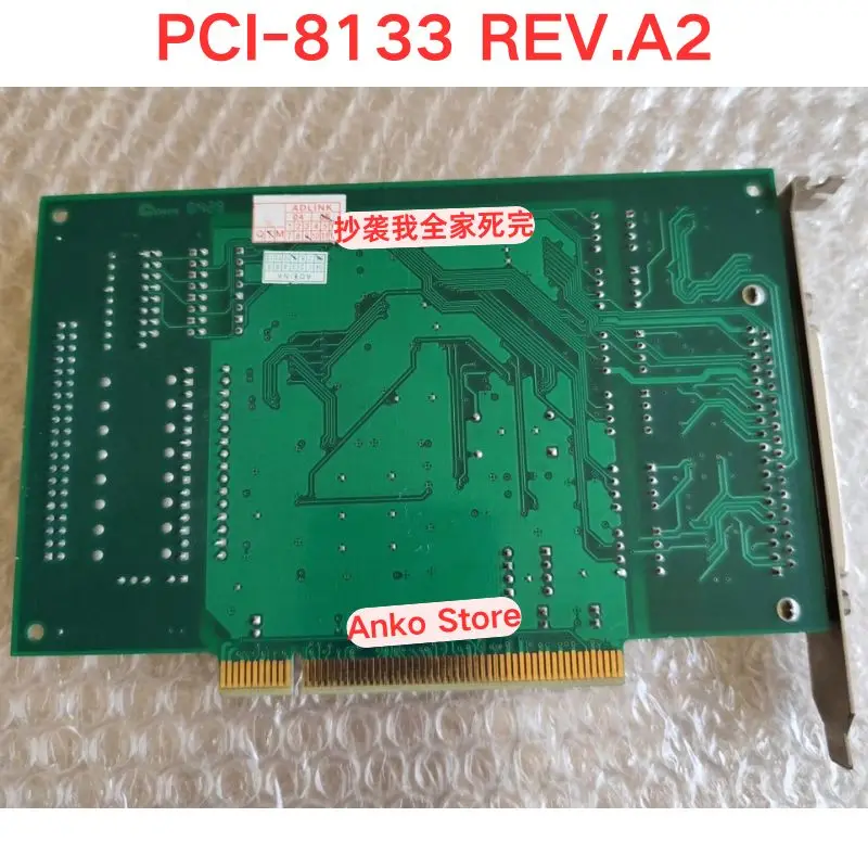 Second-hand Test OK PCI-8133 REV.A2 Data Acquisition Card for Computer Hardware Accessories