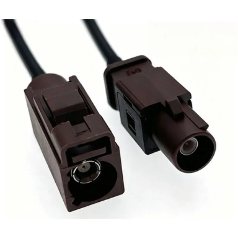 Extended Fakra-JK RF cable SMB male head GPS signal extension cable, reversing image feeder